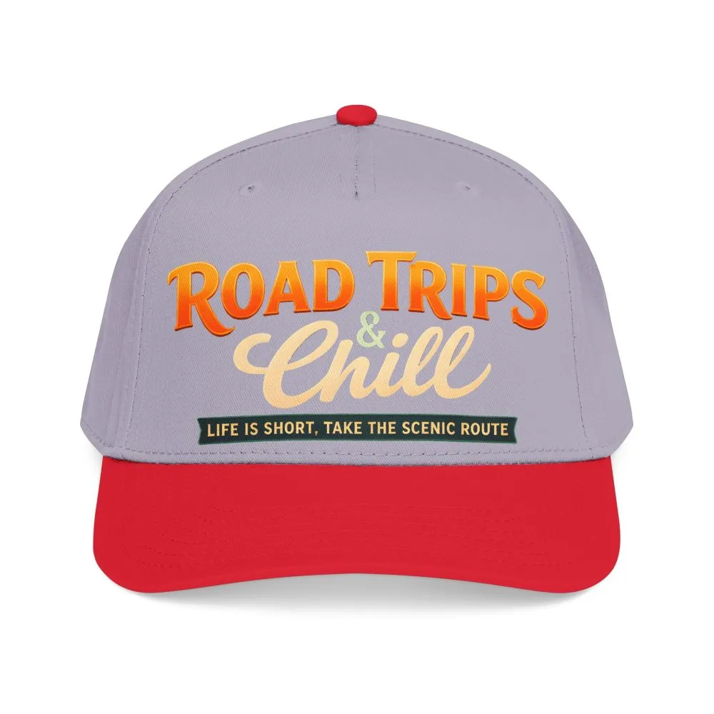 14479735151125603649_2048.jpeg Baseball Cap - "Road Trips And Chill" Design Scenic-Line