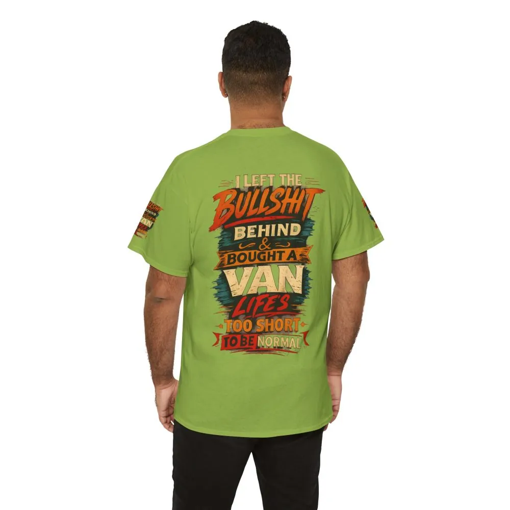 14502018086630262653_2048.jpeg Unisex Heavy Cotton Tee — "I Left The Bullshit" Design F**K-Line