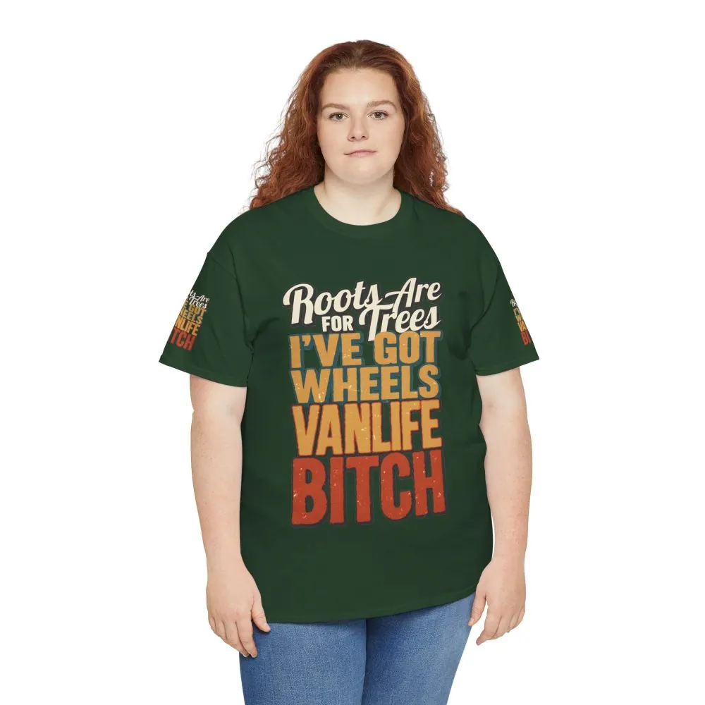 14535981844002714393_2048.jpeg Unisex Heavy Cotton Tee — "Roots Are For Trees" Design F**K-Line