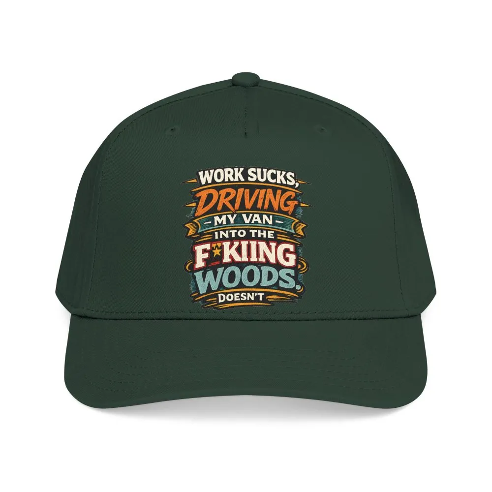 Baseball Cap - "Work Sucks" Design F**K-Line