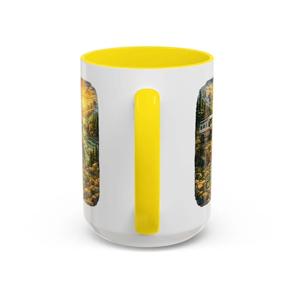 14641422923906057200_2048.jpeg Accent Coffee Mug (11, 15oz) — "Let The Journey Be Your Home" Design Cubic-Line