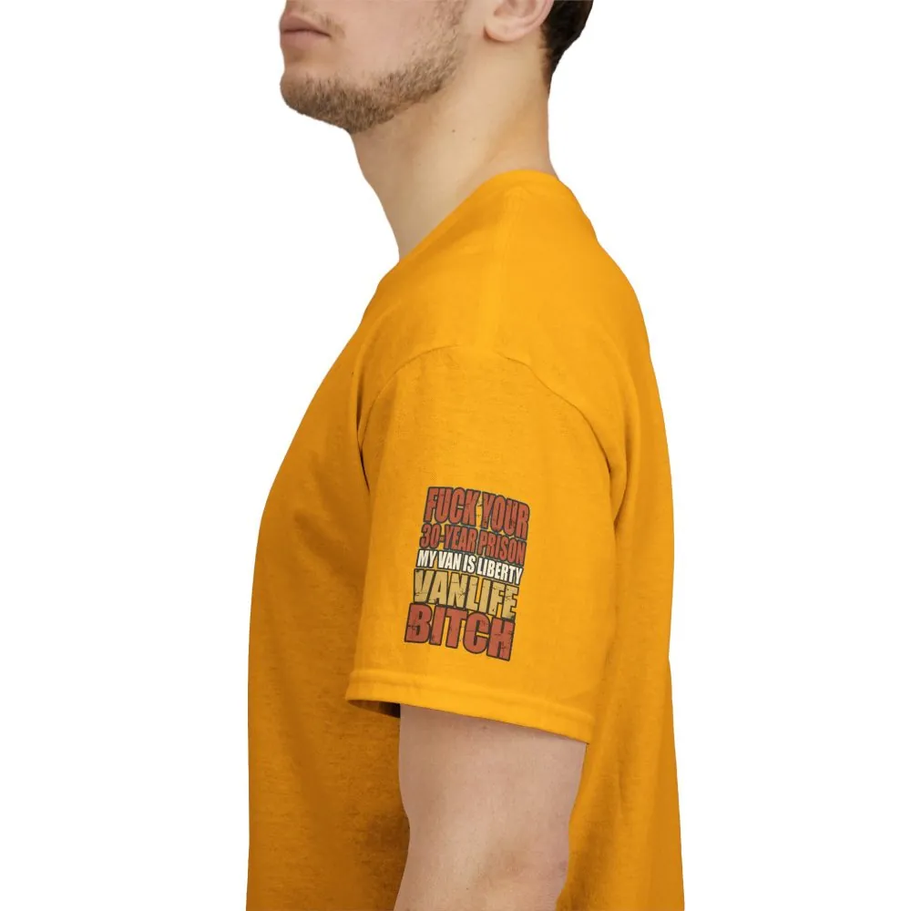Unisex Heavy Cotton Tee — "Fuck Your 30 Year" Design F**K-Line