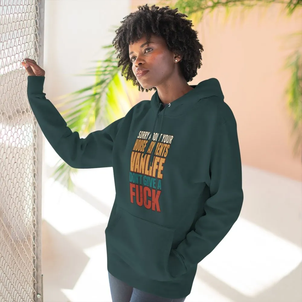 14679172422626123727_2048.jpeg Three-Panel Fleece Hoodie - "Sorry About Your House Payments" Design F**K-Line