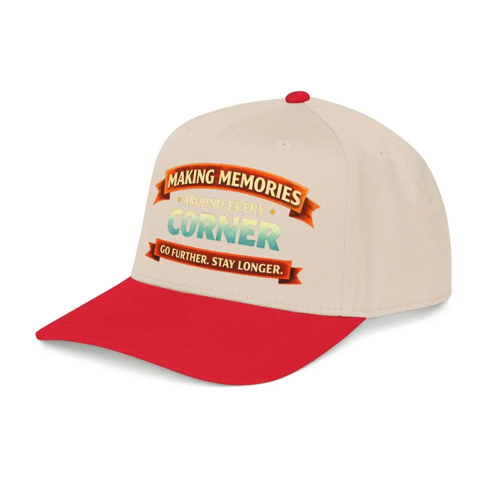 14683850938205225700_2048.jpeg Baseball Cap - "Making Memories Around Every Corner" Design Scenic-Line
