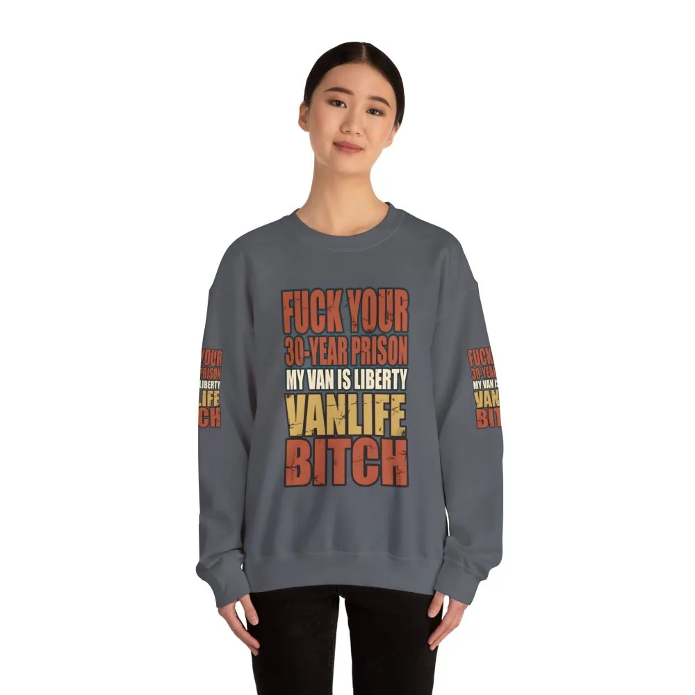 14692827732519281971_2048.jpeg Unisex Heavy Blend™ Crewneck Sweatshirt — "Fuck Your 30 Year" Design F**K-Line