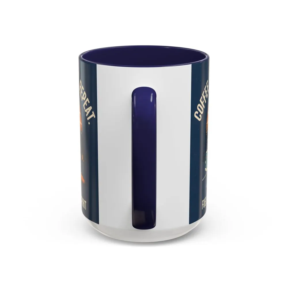 14695860777169771577_2048.jpeg Accent Coffee Mug (11, 15oz) - "Coffee. Adventure. Repeat."