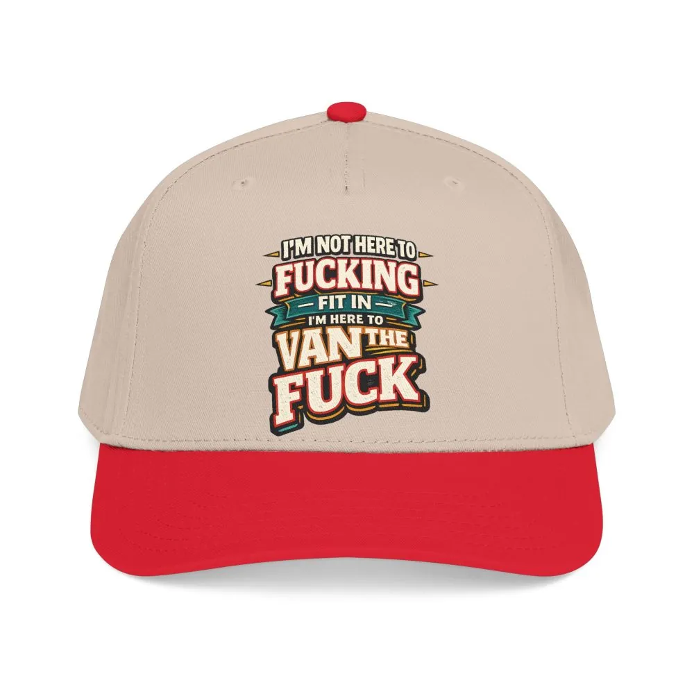 14722117910347798449_2048.jpeg Baseball Cap - "I´m Not Here To Fucking Fit In" Design F**K-Line
