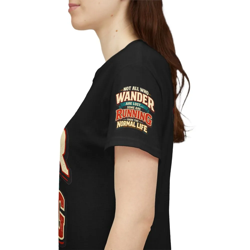 14774732174347763356_2048.jpeg Unisex Heavy Cotton Tee — "Not All Who Wander Are Lost" Design F**K-Line