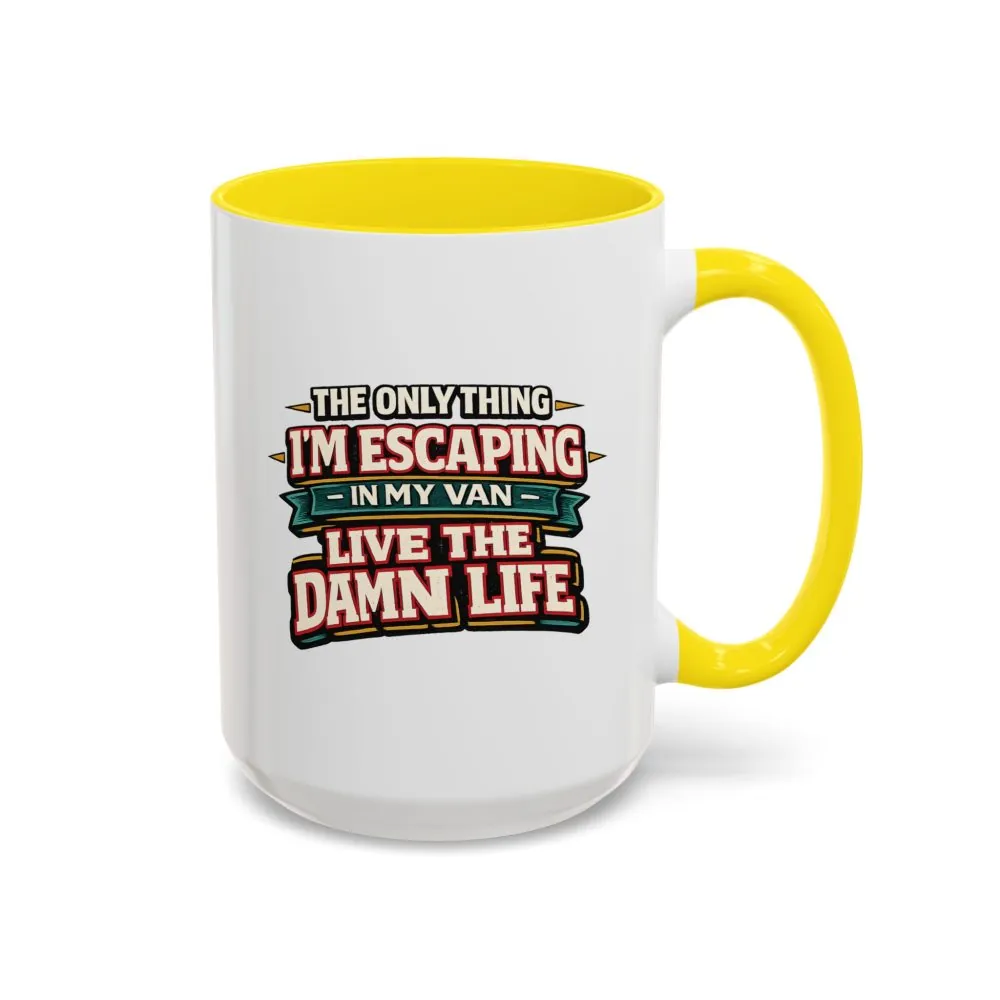 14788659283963898975_2048.jpeg Accent Coffee Mug (11, 15oz) — "The Only Thing I´m Escaping" Design F**K-Line