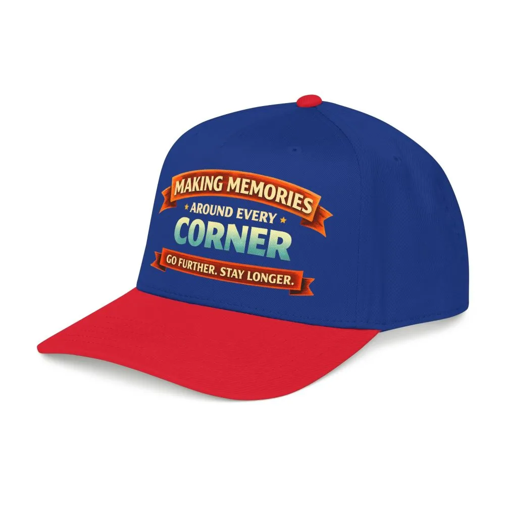 14806371876098643798_2048.jpeg Baseball Cap - "Making Memories Around Every Corner" Design Scenic-Line