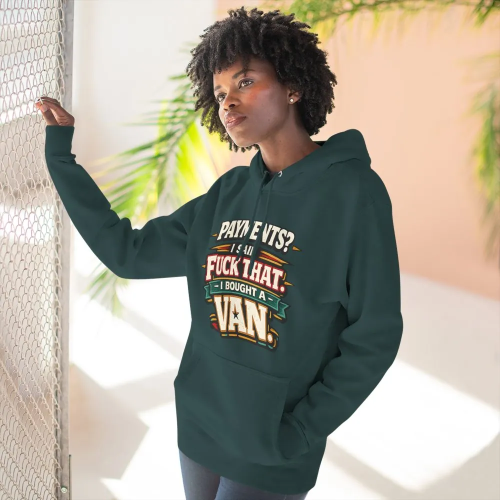 14822380070086367553_2048.jpeg Three-Panel Fleece Hoodie - "Payments?I Said" Design F**K-Line