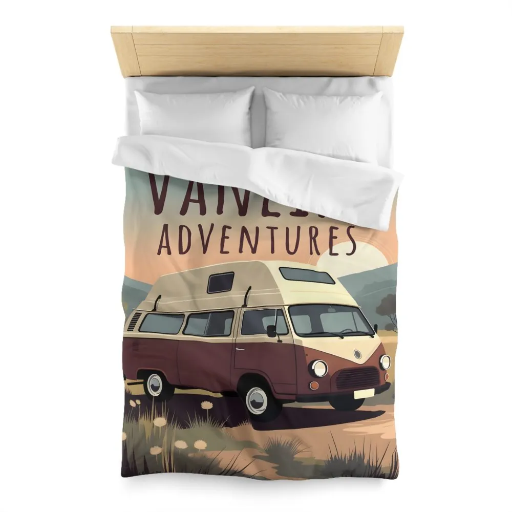 1490268329570210195_2048.jpeg Duvet Cover - 'Vanlife Adventures' Retro Camper Bedding