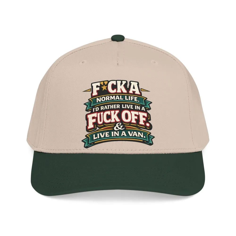 Baseball Cap - "Fuck A Normal Life" Design F**K-Line