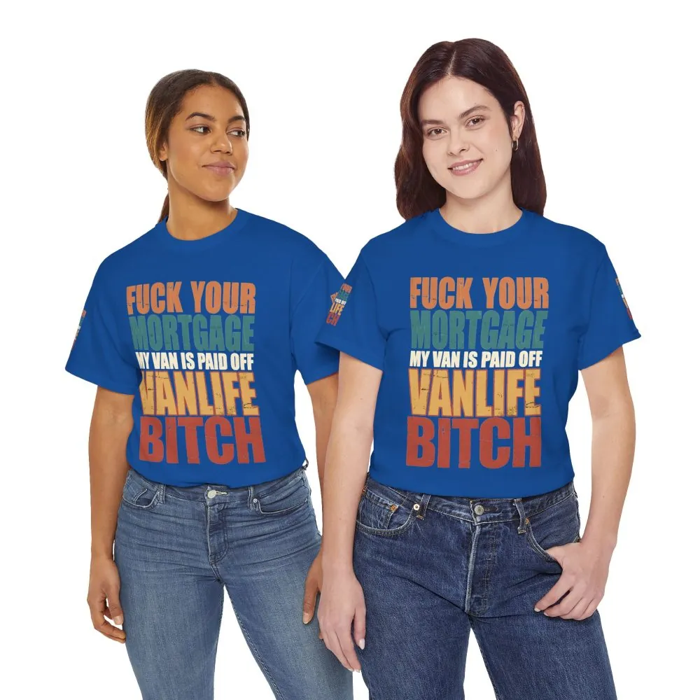 14916637318470602895_2048.jpeg Unisex Heavy Cotton Tee — "Fuck Your Mortgage" Design F**K-Line