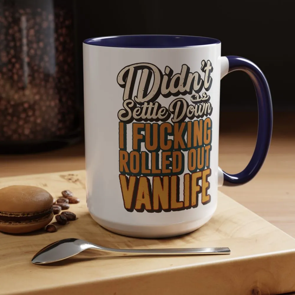1492345556254159673_2048.jpeg Accent Coffee Mug (11, 15oz) — "Dind´t Settle Down" Design F**K-Line