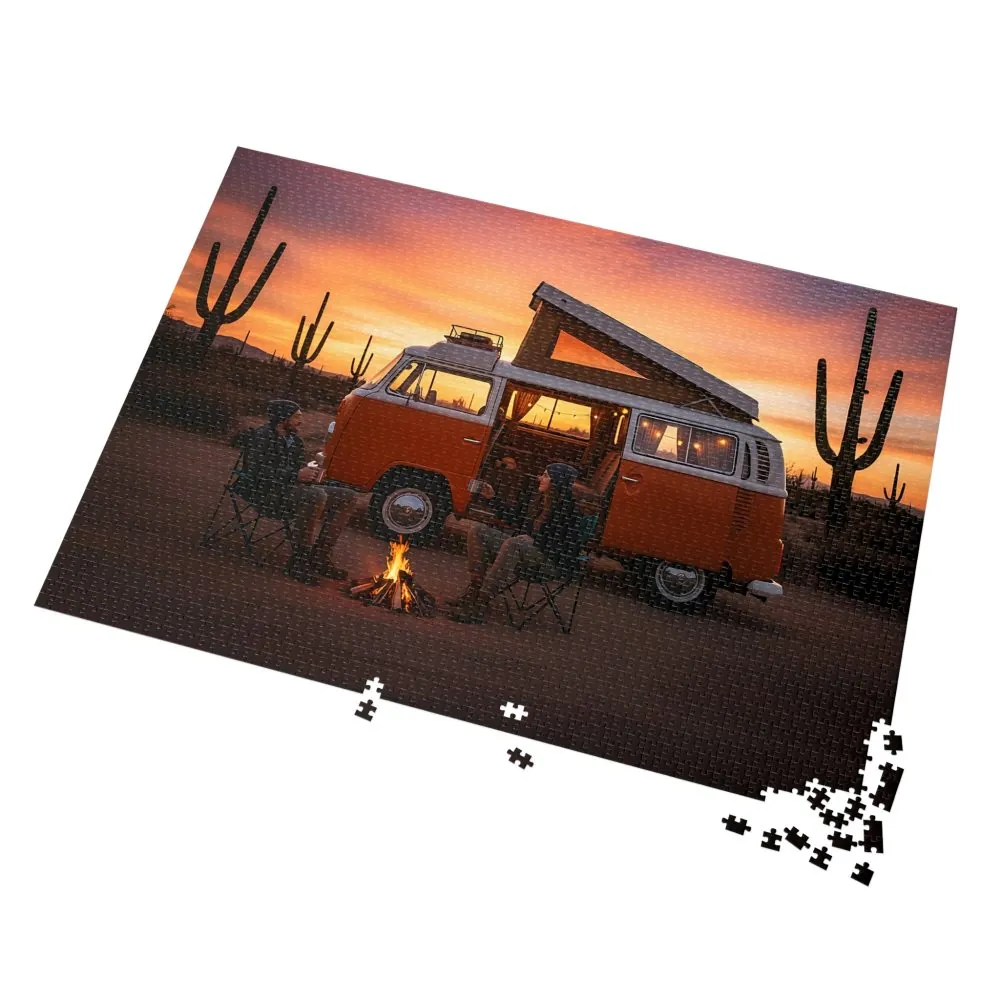 14929501388019978739_2048.jpeg Jigsaw Puzzle with — Campervan Sunset Jigsaw