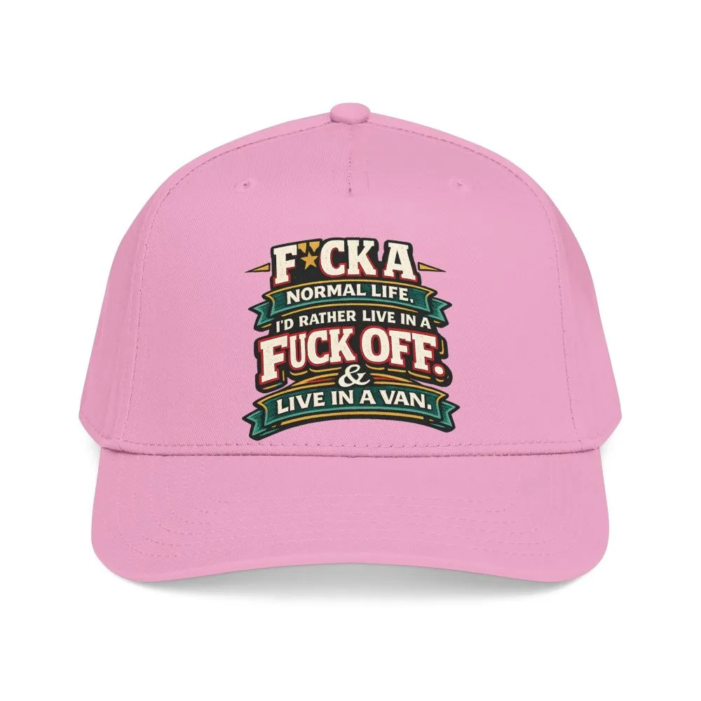 Baseball Cap - "Fuck A Normal Life" Design F**K-Line