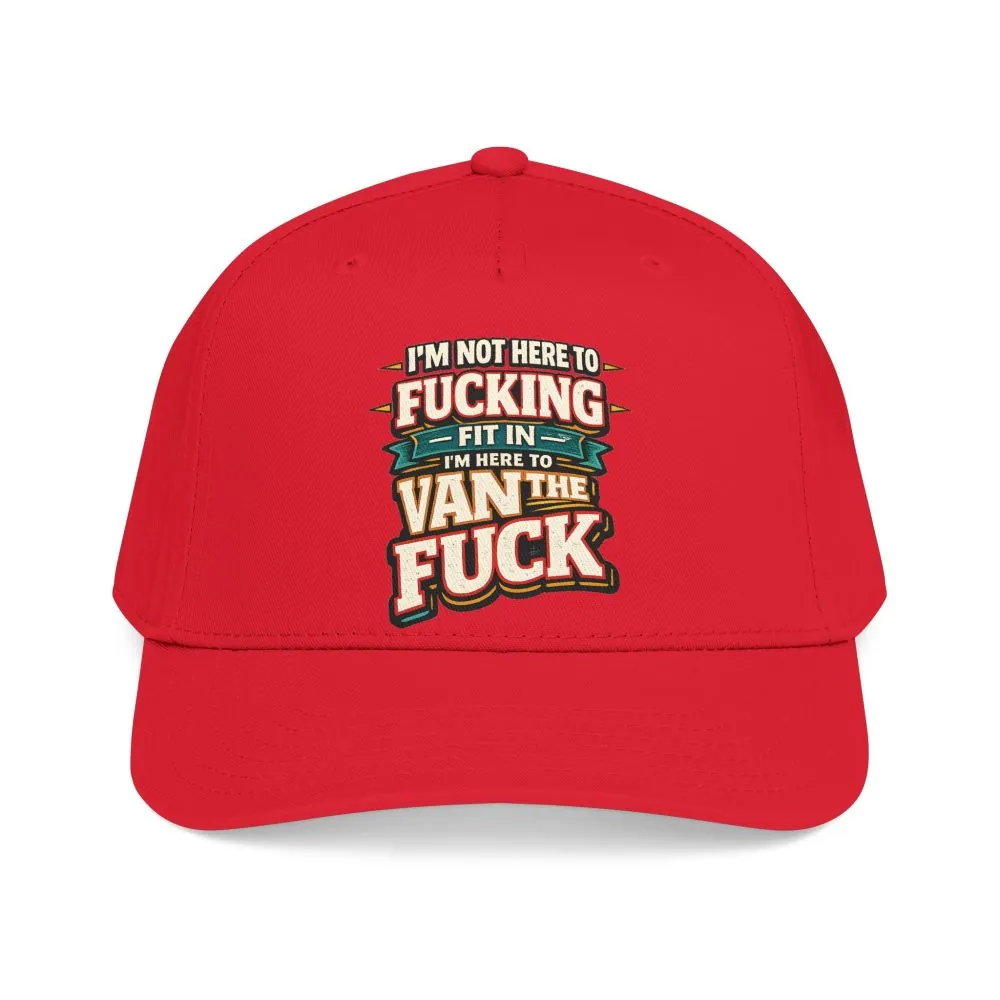 14968973196366910192_2048.jpeg Baseball Cap - "I´m Not Here To Fucking Fit In" Design F**K-Line