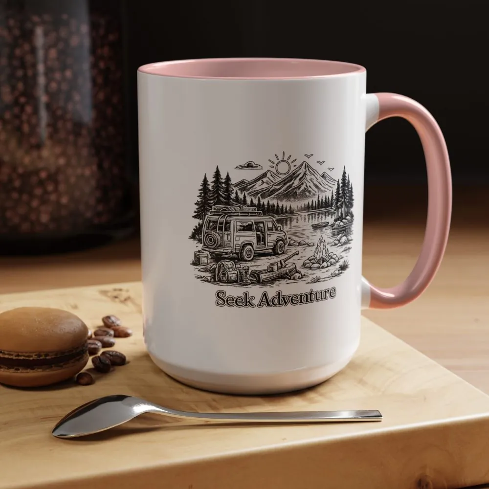 14971353243664550697_2048.jpeg Accent Coffee Mug (11, 15oz) — "Seek Adventure" Design Minimal-Line