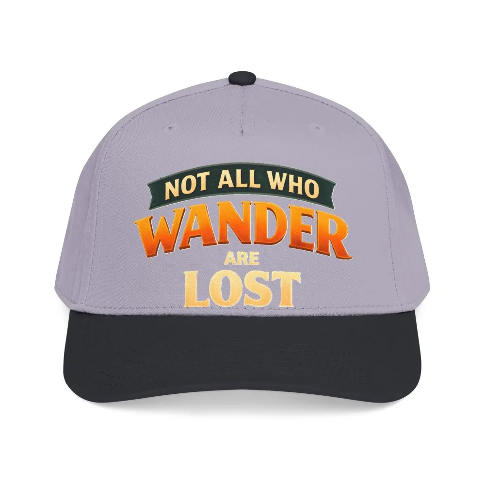 14990243735812045002_2048.jpeg Baseball Cap - "Not All Who Wander Are Lost" Design Scenic-Line