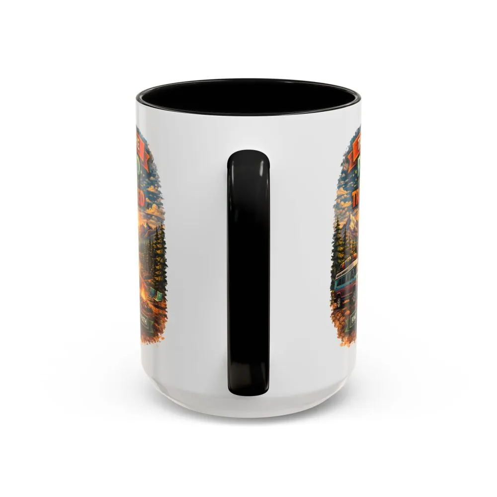 15026246992616209292_2048.jpeg Accent Coffee Mug (11, 15oz) — "Take The Road Less Traveled" Design Scenic-Line