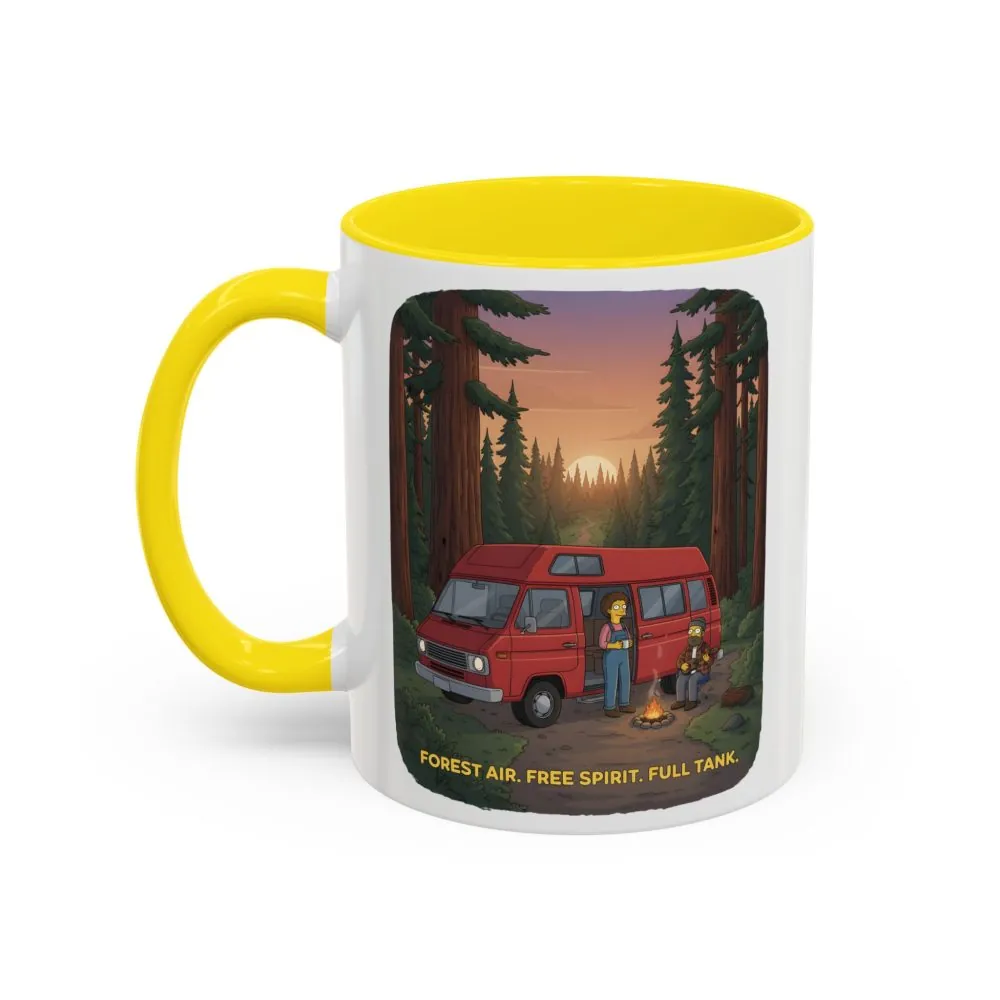 15049670672105563614_2048.jpeg Accent Coffee Mug (11, 15oz) — "Forest Air Free Spirit Full Tank" Design Sitcom-Line
