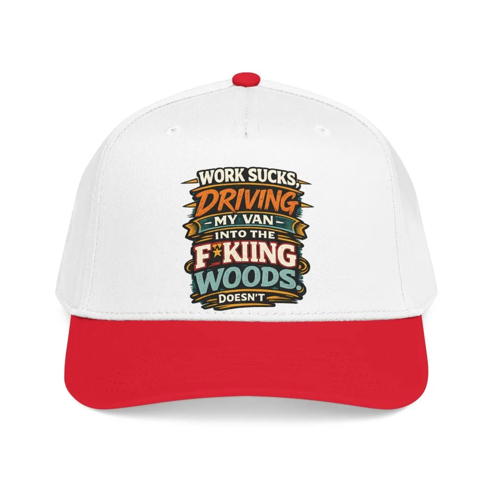 15072251131065944395_2048.jpeg Baseball Cap - "Work Sucks" Design F**K-Line