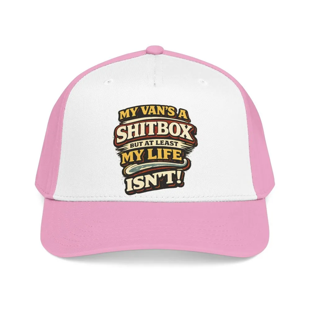 15114493295818255212_2048.jpeg Baseball Cap - "My Van`s A Shitbox" Design F**K-Line