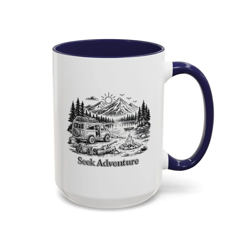 15133820152078454590_2048.jpeg Accent Coffee Mug (11, 15oz) — "Seek Adventure" Design Minimal-Line
