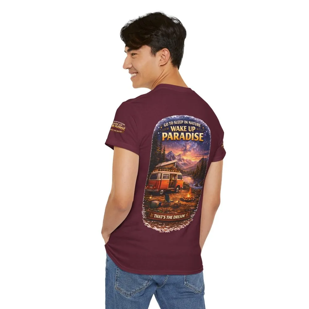 15167240802533942247_2048.jpeg Unisex Heavy Cotton Tee — "Go To Sleep In Nature " Design Scenic-Line