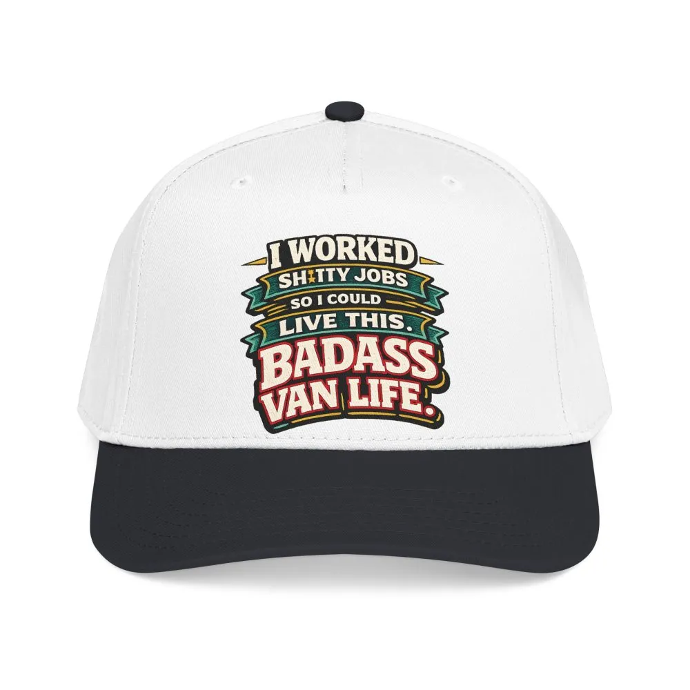 15207848986937040122_2048.jpeg Baseball Cap - "I Worked Shitty Jobs" Design F**K-Line
