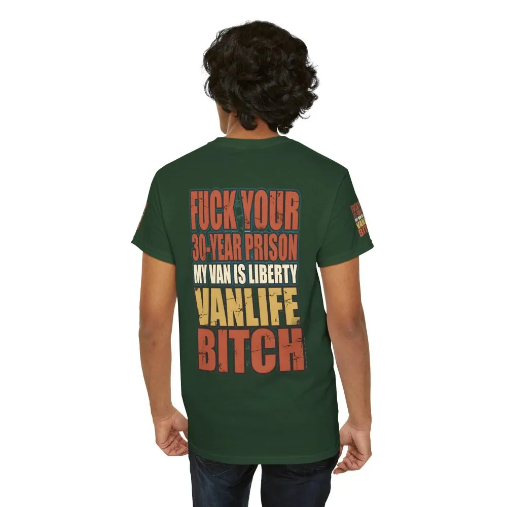 Unisex Heavy Cotton Tee — "Fuck Your 30 Year" Design F**K-Line