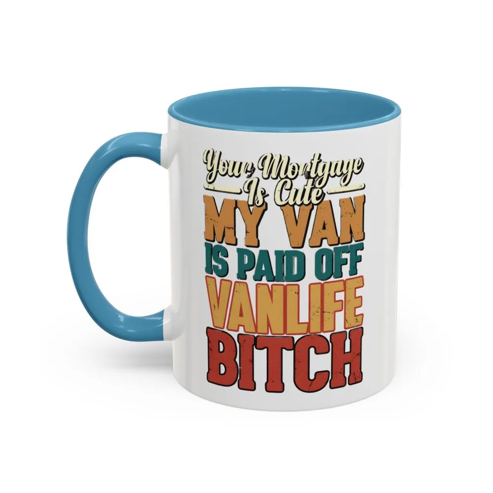 1523479946075878017_2048.jpeg Accent Coffee Mug (11, 15oz) — "Your Mortgage Is Cute" Design F**K-Line