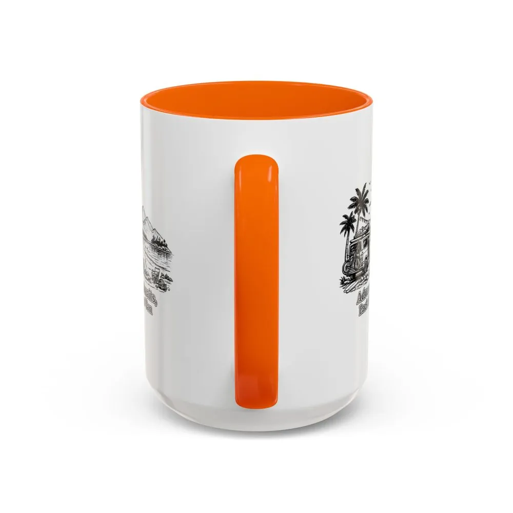 15281545805145612320_2048.jpeg Accent Coffee Mug (11, 15oz) — "Adventure Awaits,Pack Up The Van" Design Minimal-Line