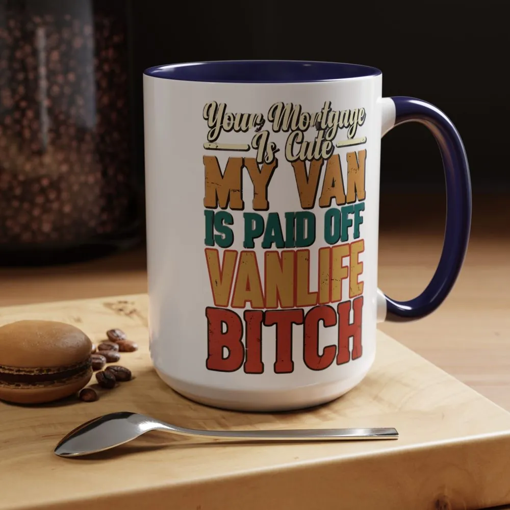15309285974437597122_2048.jpeg Accent Coffee Mug (11, 15oz) — "Your Mortgage Is Cute" Design F**K-Line