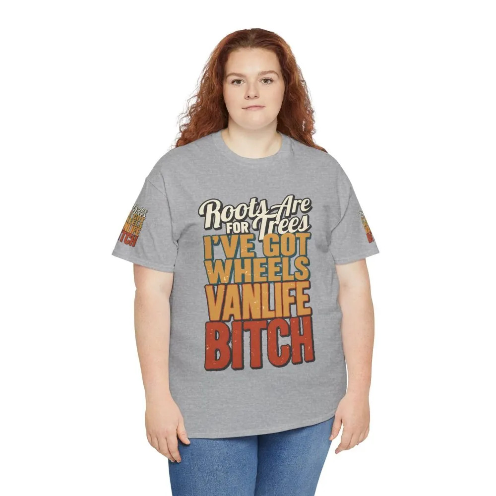 15318010278482009718_2048.jpeg Unisex Heavy Cotton Tee — "Roots Are For Trees" Design F**K-Line