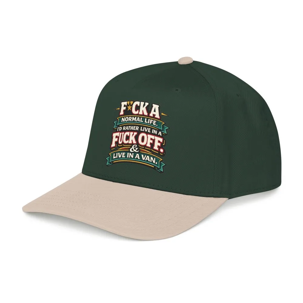 Baseball Cap - "Fuck A Normal Life" Design F**K-Line