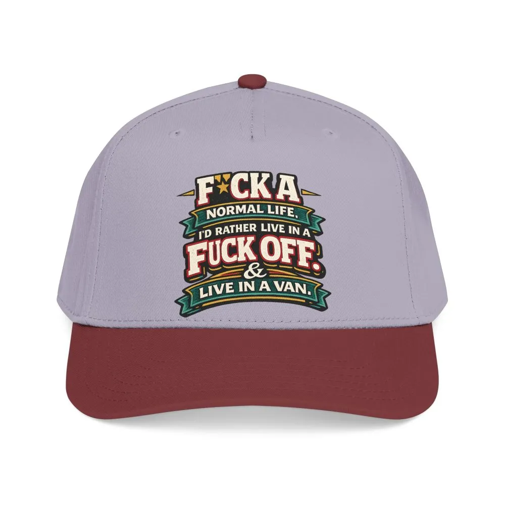 Baseball Cap - "Fuck A Normal Life" Design F**K-Line