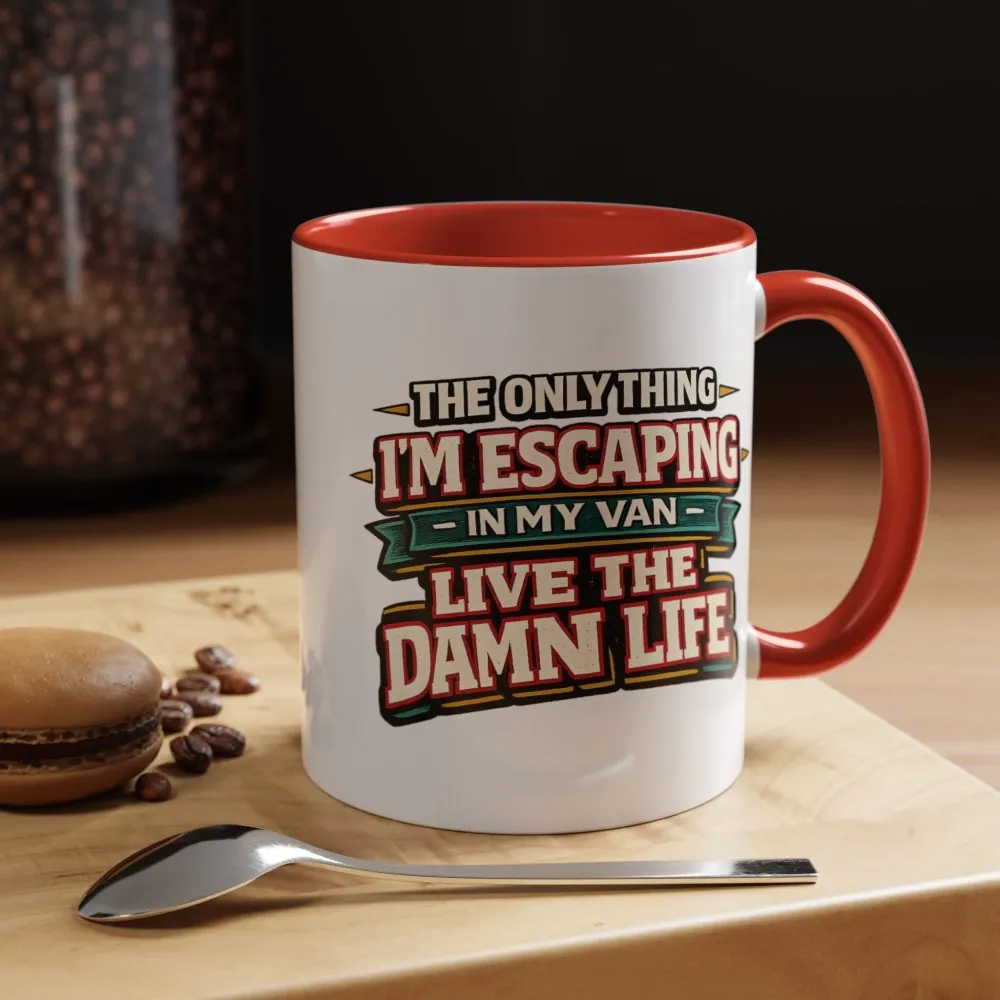 15371309641055433086_2048.jpeg Accent Coffee Mug (11, 15oz) — "The Only Thing I´m Escaping" Design F**K-Line