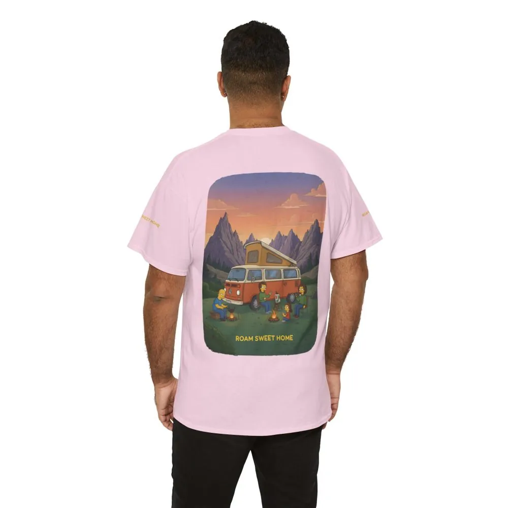 15477668116851805916_2048.jpeg Unisex Heavy Cotton Tee — "Roam Sweet Home" Design Sitcom-Line