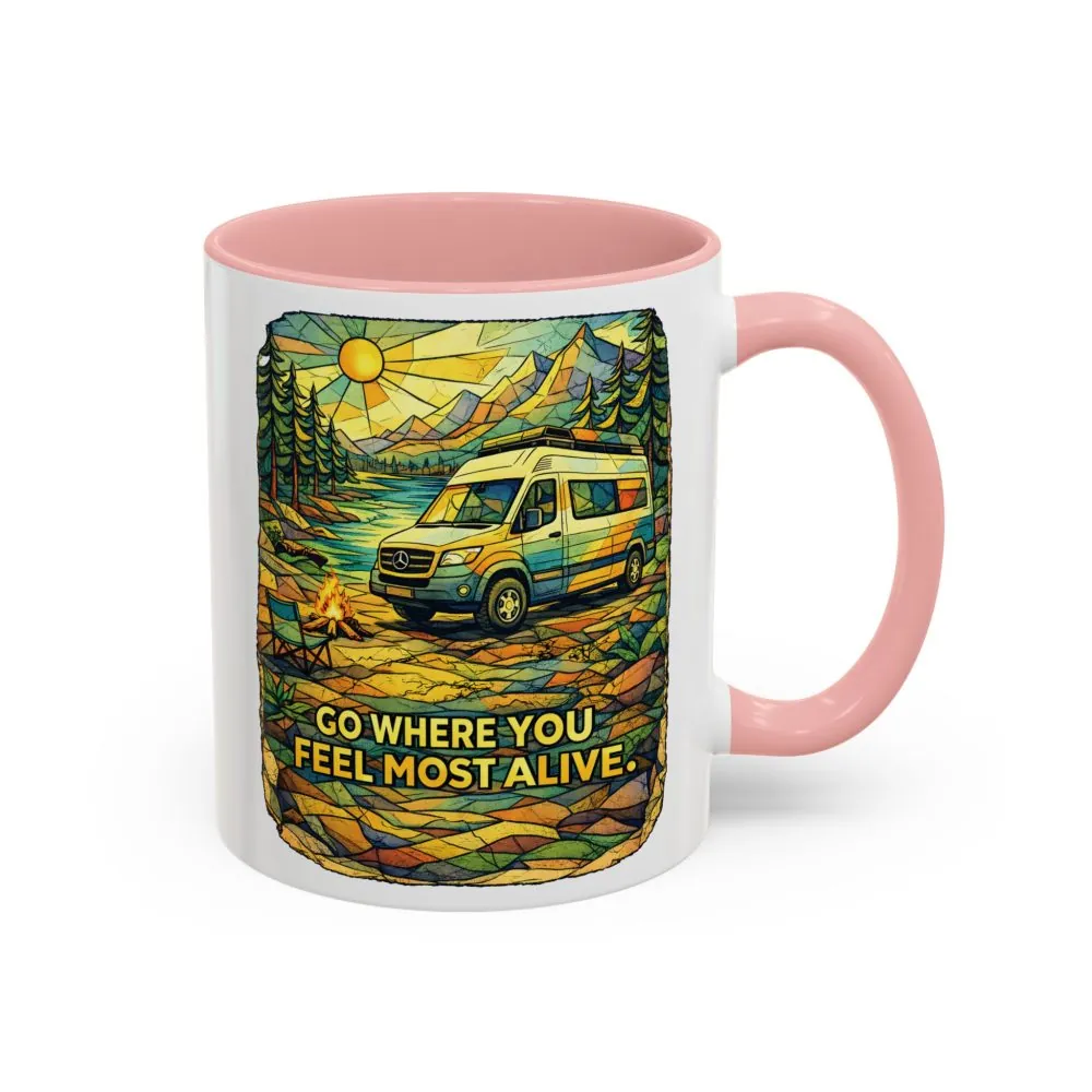 15501193306012489829_2048.jpeg Accent Coffee Mug (11, 15oz) — "Go Where You Feel Most Alive" Design Cubic-Line