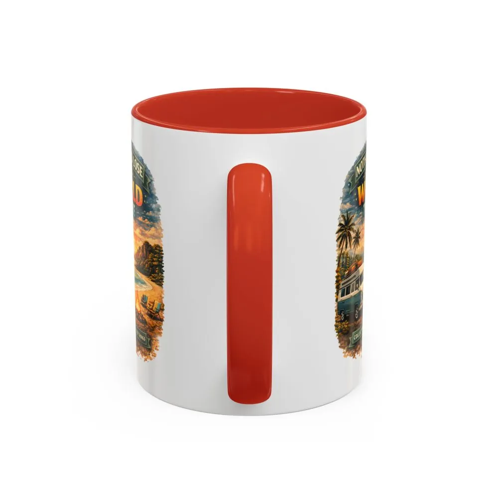 Accent Coffee Mug (11, 15oz) — "Nothing To Lose" Design Scenic-Line