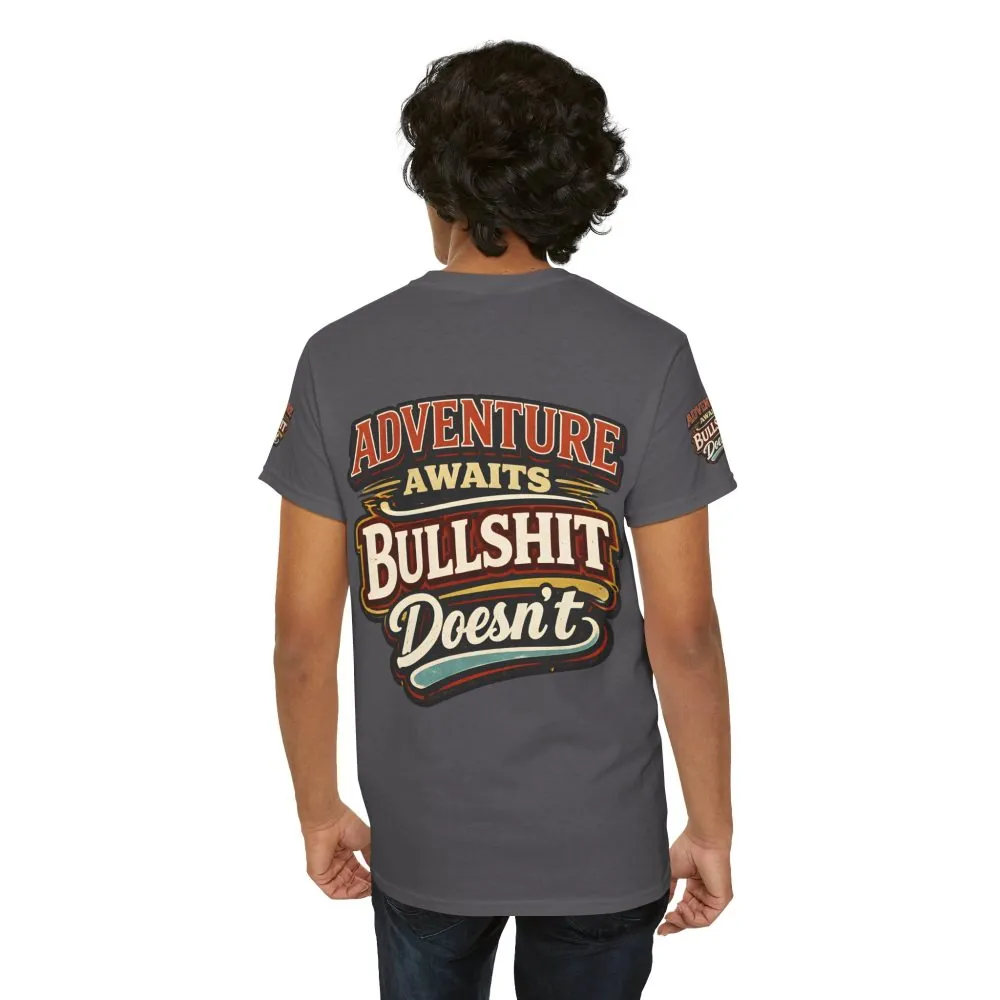15559662341112240282_2048.jpeg Unisex Heavy Cotton Tee — "Adventure Awaits" Design F**K-Line