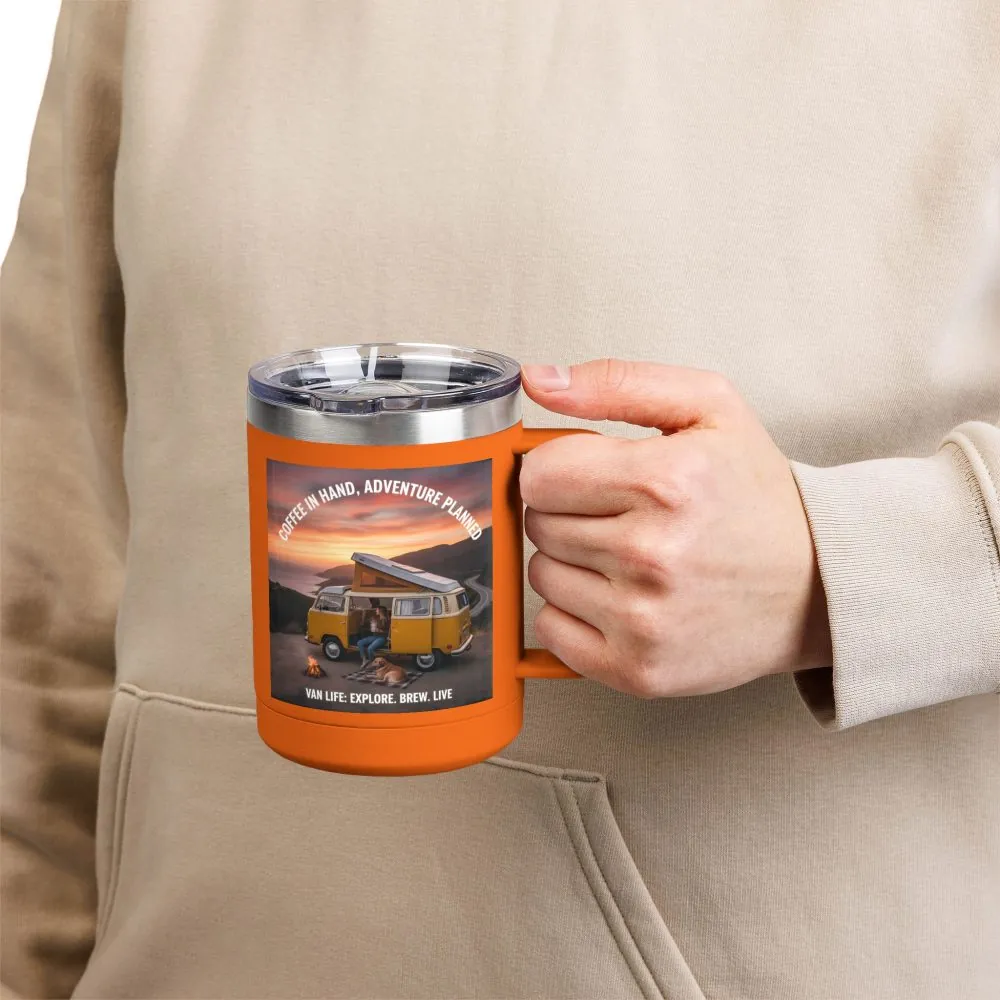 15571706578869580910_2048.jpeg Coffee Mug Tumbler, 15oz — "Coffee in Hand, Adventure Planned"
