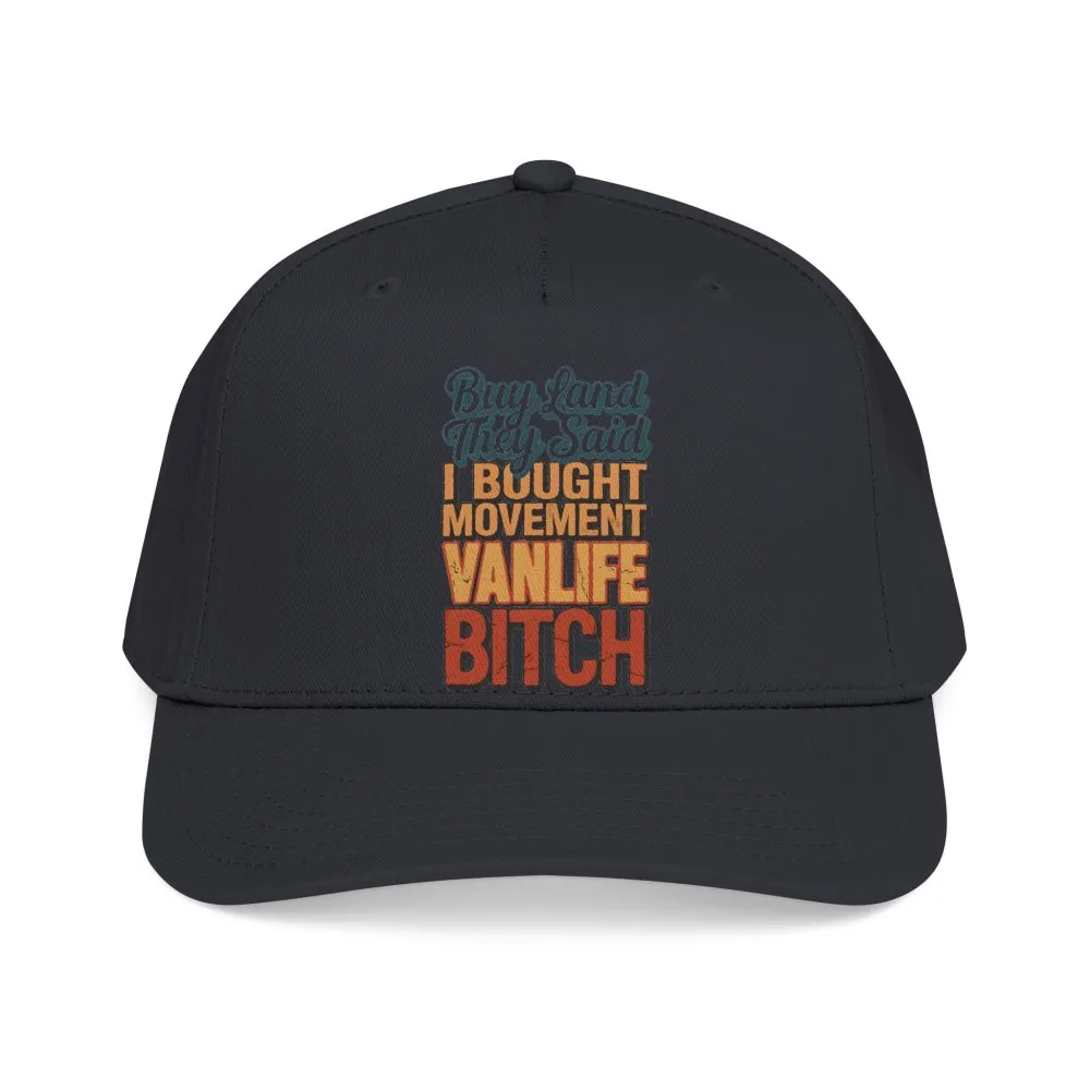 Baseball Cap - "Buy Land They Said" Design F**K-Line