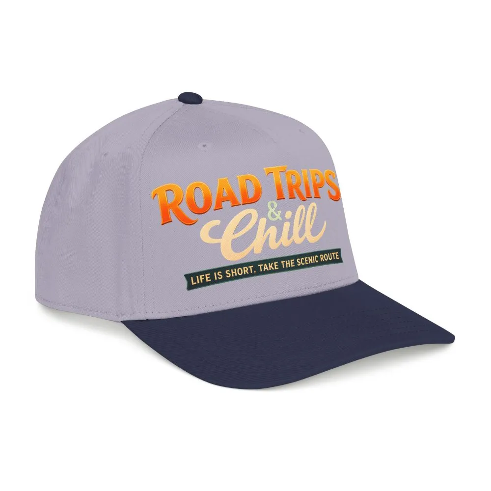 15641544518647077832_2048.jpeg Baseball Cap - "Road Trips And Chill" Design Scenic-Line