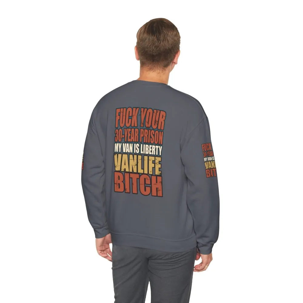 15738429731187209381_2048.jpeg Unisex Heavy Blend™ Crewneck Sweatshirt — "Fuck Your 30 Year" Design F**K-Line