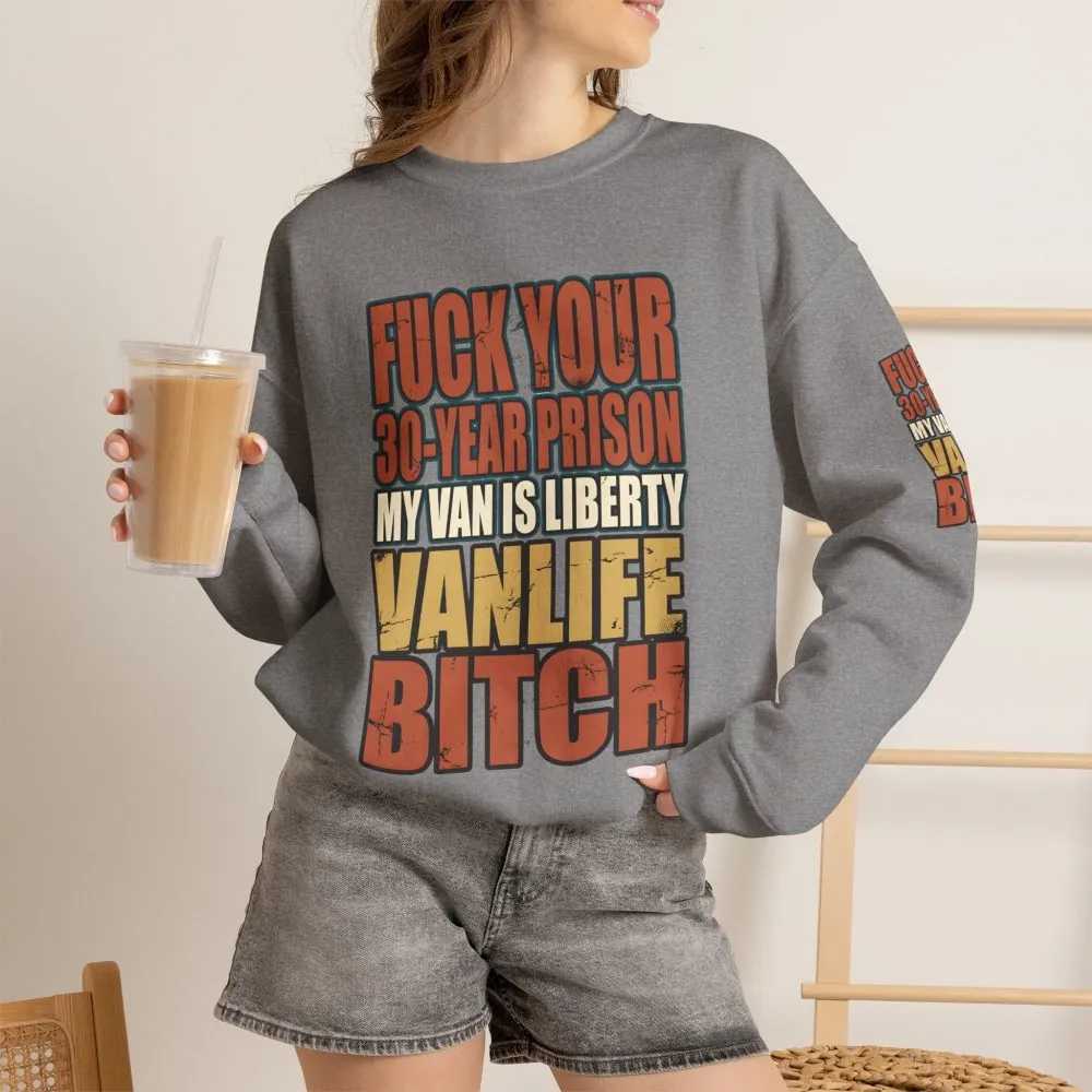 15769820010992989070_2048.jpeg Unisex Heavy Blend™ Crewneck Sweatshirt — "Fuck Your 30 Year" Design F**K-Line