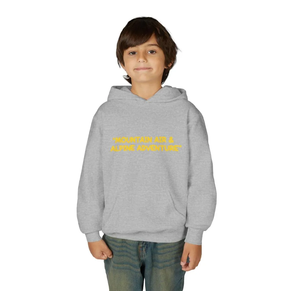 15780221350499619802_2048.jpeg Youth Hoodie(Gildan) – "Mountain Air-Alpine Adventure" (Design Sitcom-Line)