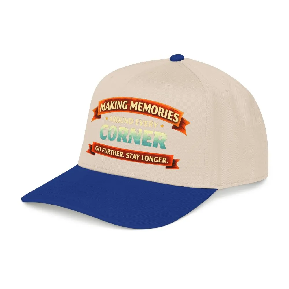 15789368218319879521_2048.jpeg Baseball Cap - "Making Memories Around Every Corner" Design Scenic-Line